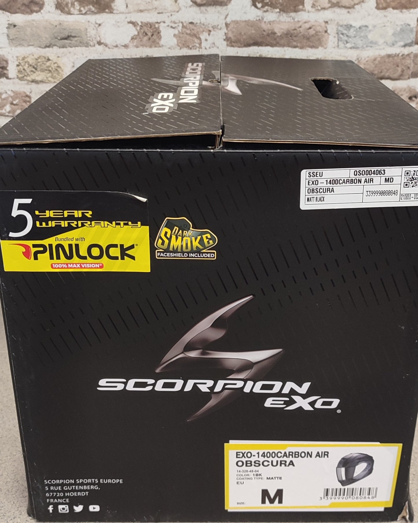 Casco Scorpion exo 1400 Carbon