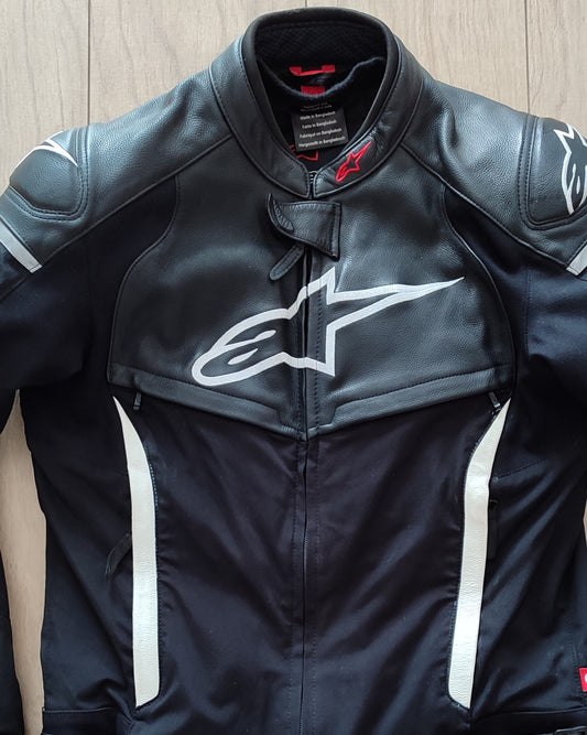 Chaqueta piel y cordura Alpinestars