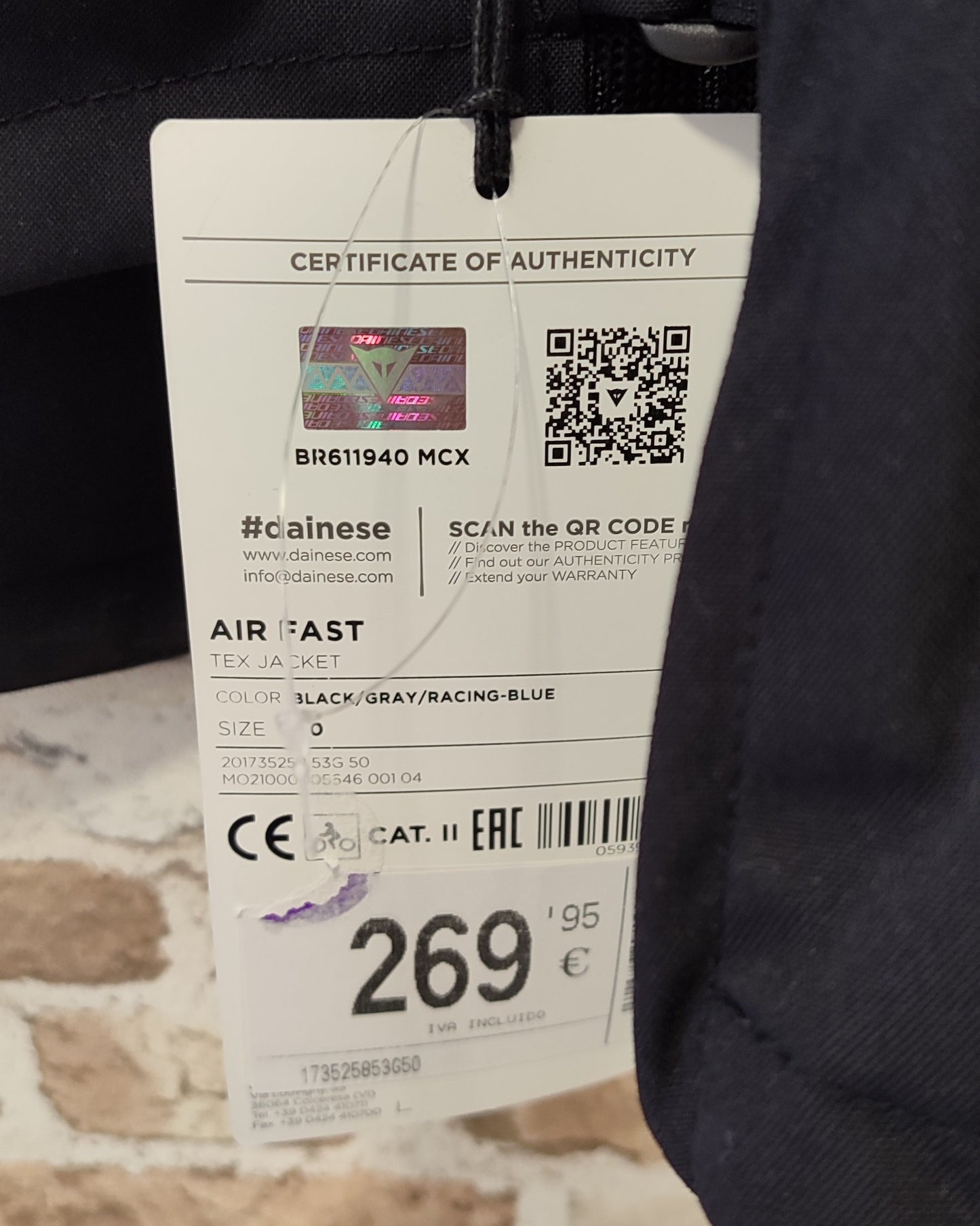 Chaqueta Dainese Air Fast