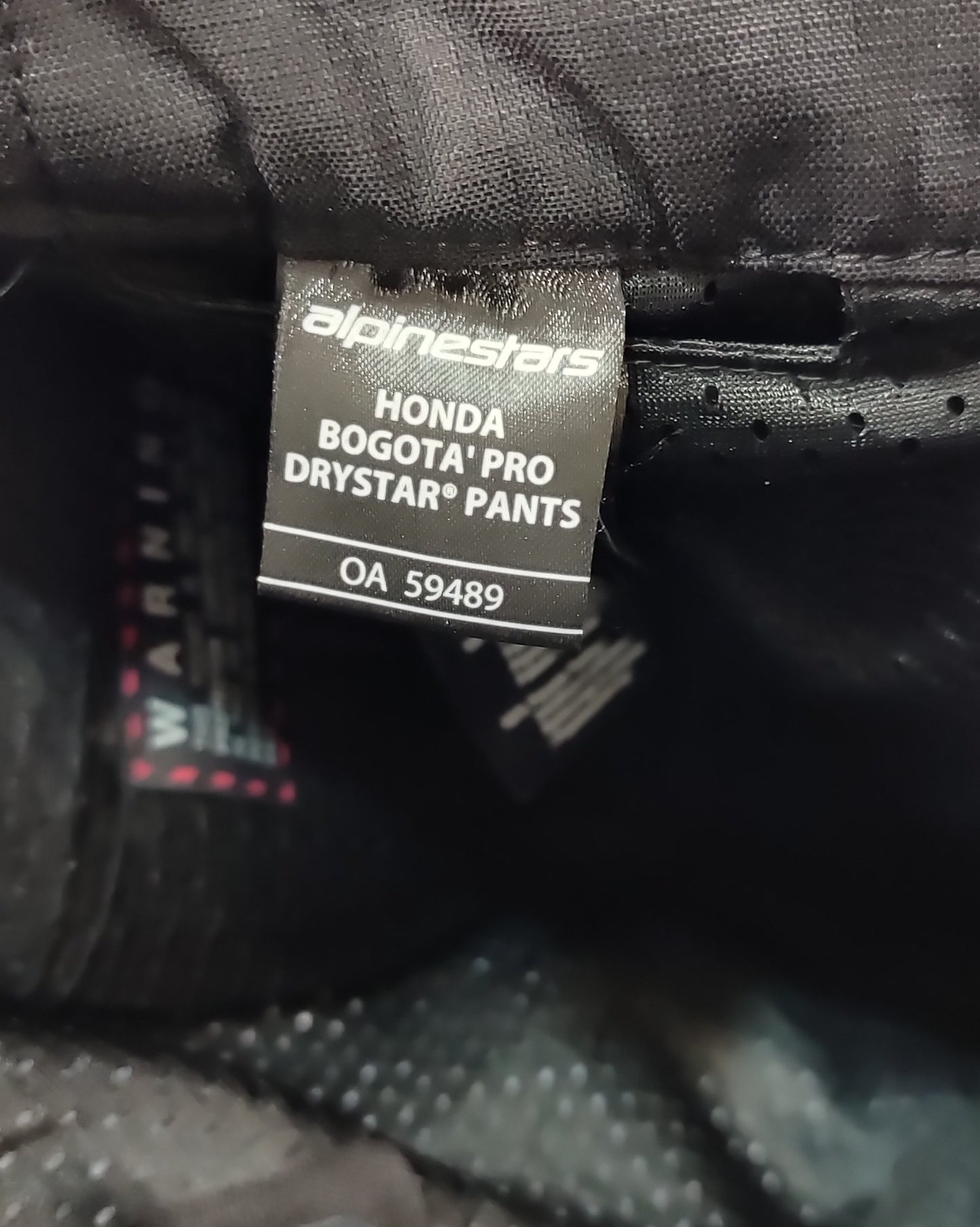 Pantalón Alpinestars Honda Bogotá Pro