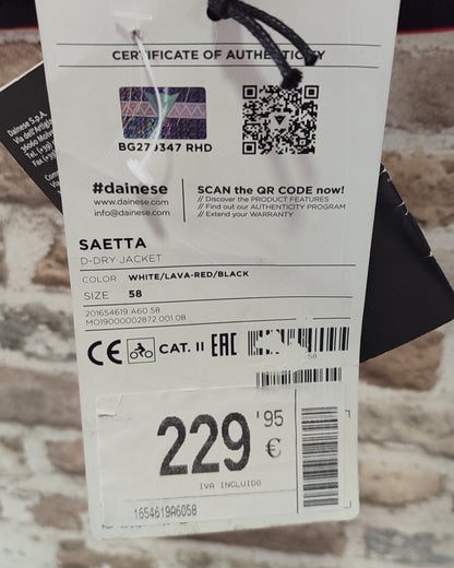 Chaqueta Dainese Saetta
